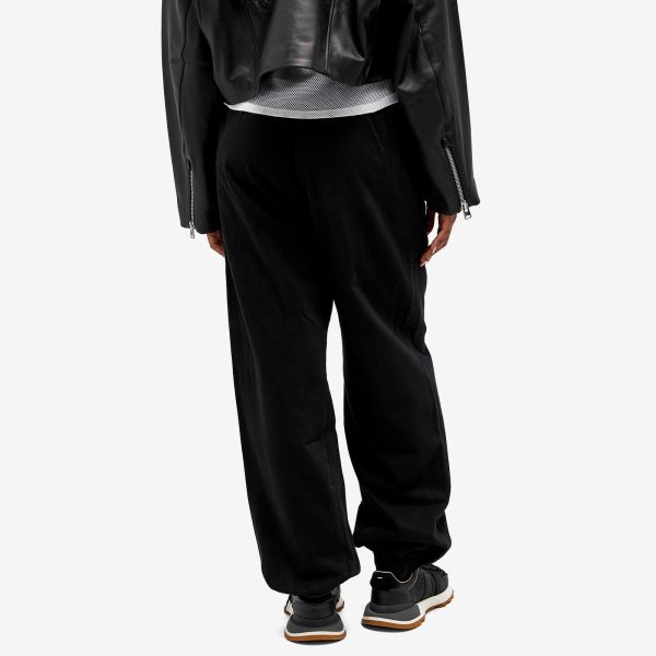 Alexander Wang Denim Sweatpant With Puff Print