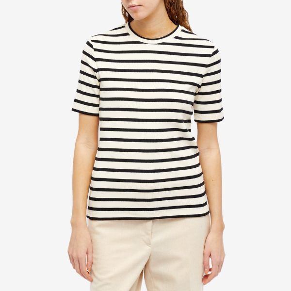 Jil Sander Stripe Logo T-Shirt