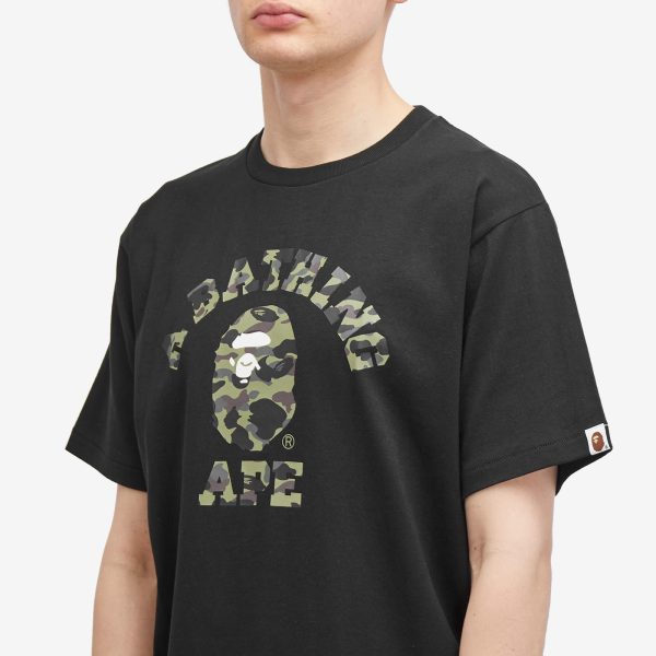 A Bathing Ape 1st Camo College T-Shirt