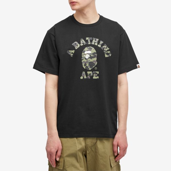 A Bathing Ape 1st Camo College T-Shirt