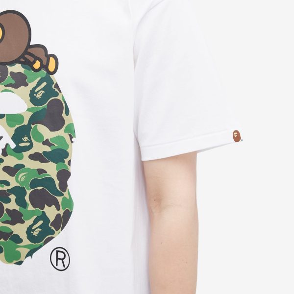 A Bathing Ape ABC Camo on Big Ape T-Shirt