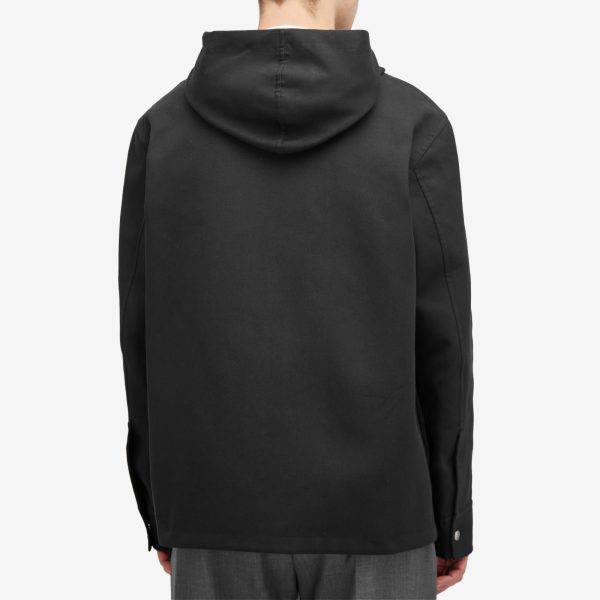 Jil Sander Zip Through Hooded Jacket