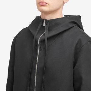 Jil Sander Zip Through Hooded Jacket