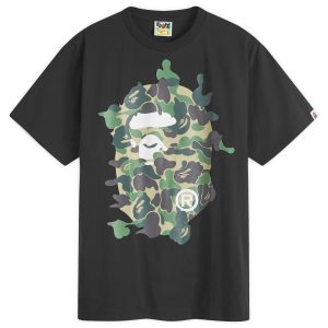 A Bathing Ape ABC Camo Rebuild Big Ape Head T-Shirt