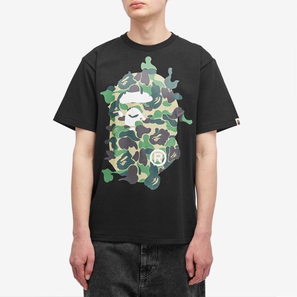 A Bathing Ape ABC Camo Rebuild Big Ape Head T-Shirt