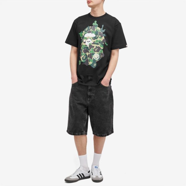 A Bathing Ape ABC Camo Rebuild Big Ape Head T-Shirt