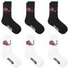 Icecream Running Dog Socks - 6-Pack