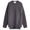 Jil Sander Split Detail Crew Neck Jumper