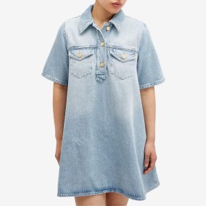 GANNI Heavy Denim Mini Dress