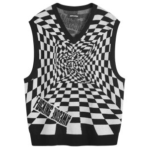 Fucking Awesome Warped Knit Vest