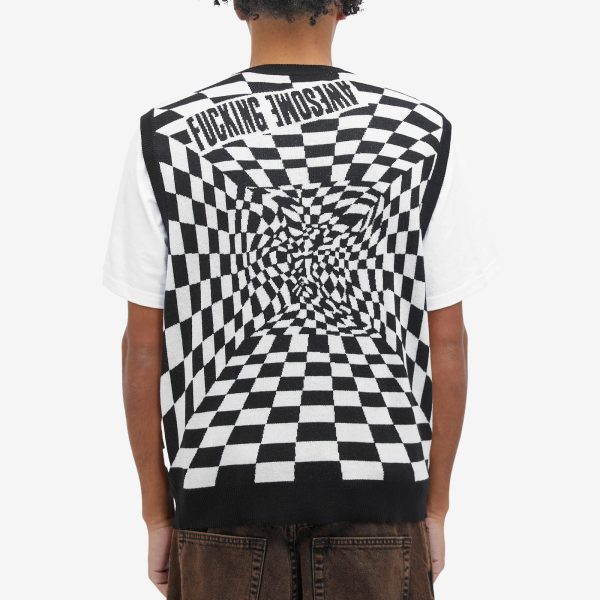 Fucking Awesome Warped Knit Vest