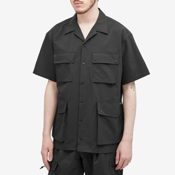 Nanga Dot Air Utility Pocket Short Sleeve Shirt