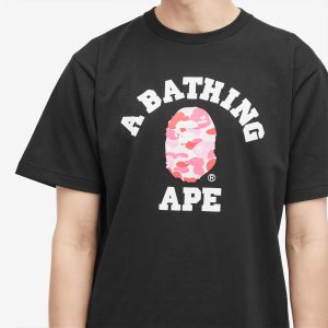 A Bathing Ape ABC Camo College T-Shirt