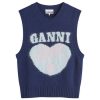 GANNI Graphic Vest