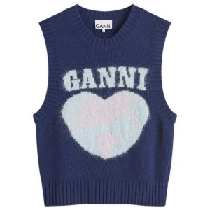 GANNI Graphic Vest