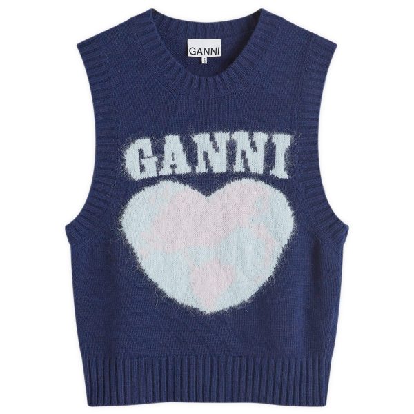 GANNI Graphic Vest