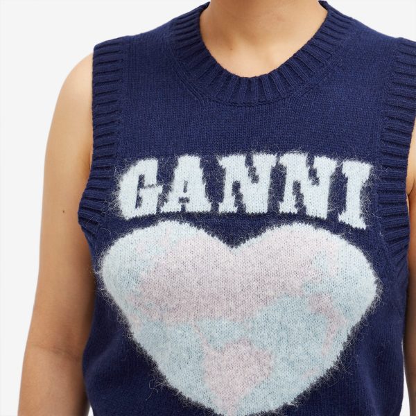 GANNI Graphic Vest