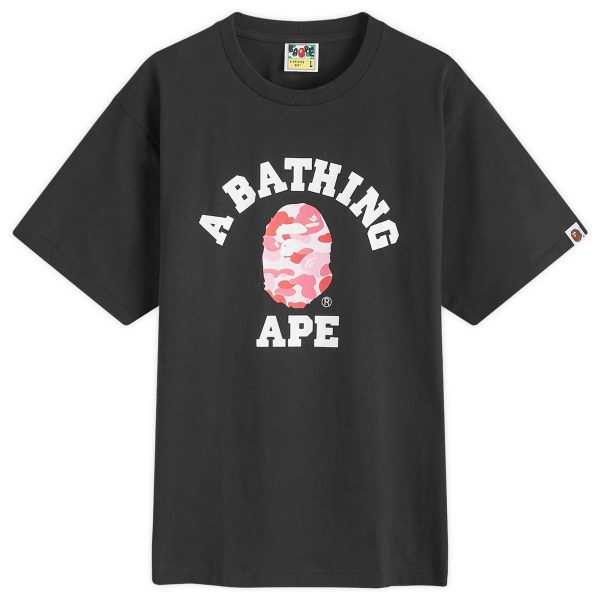 A Bathing Ape ABC Camo College T-Shirt