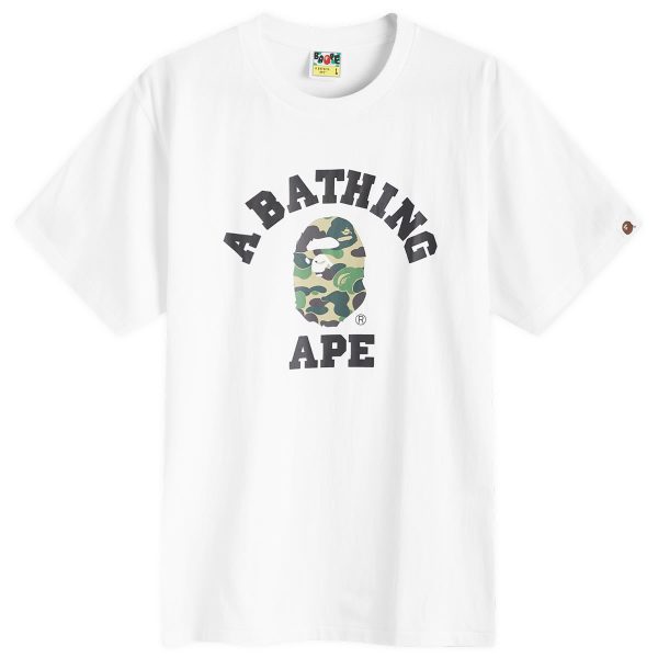 A Bathing Ape ABC Camo College T-Shirt