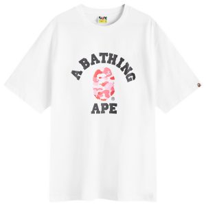 A Bathing Ape ABC Camo College T-Shirt