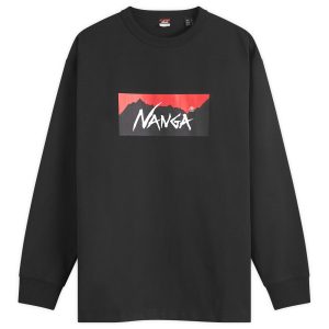 Nanga Long Sleeve Eco Hybrid Box Logo T-Shirt