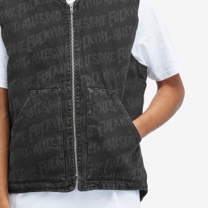 Fucking Awesome Stamp Denim Vest