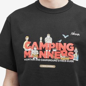 Nanga Eco Hybrid Camping Manners T-Shirt