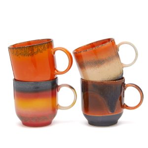 HKliving Coffee Mugs - Set of 4