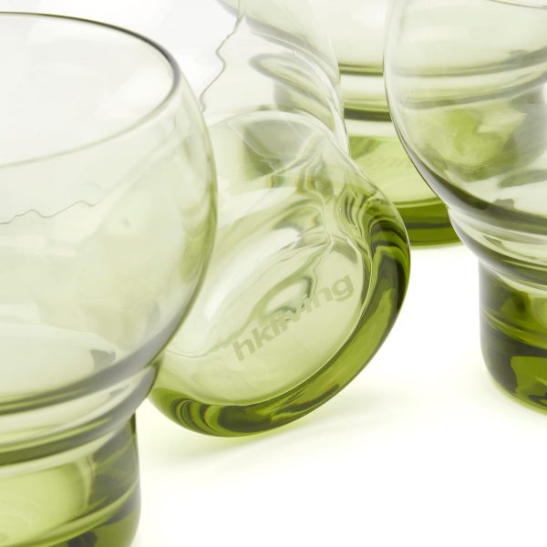 HKliving Bulb Drinking Glasses - Set of 4