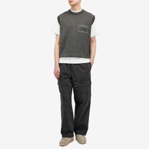 Aries Glitch Temple Knit Vest