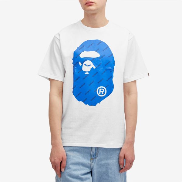 A Bathing Ape Hexagram Big Ape Head T-Shirt