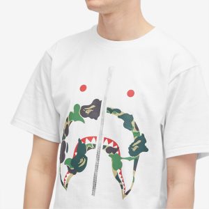 A Bathing Ape ABC Camo Rebuild Shark T-Shirt