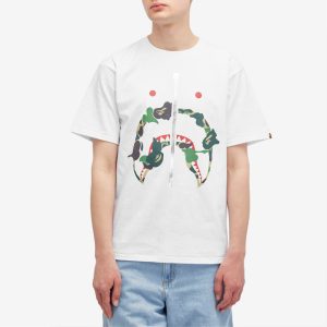 A Bathing Ape ABC Camo Rebuild Shark T-Shirt