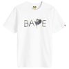 A Bathing Ape 1st Camo Heart Bapeogo T-Shirt