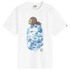 A Bathing Ape ABC Camo on Big Ape T-Shirt