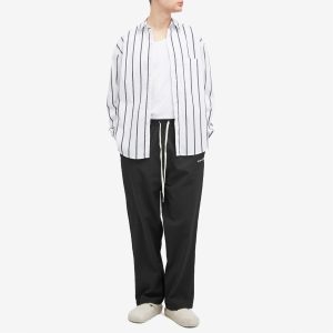 MKI Seersucker Drawstring Trousers