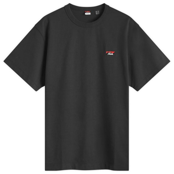 Nanga Eco Hybrid Box Logo Embroidered T-Shirt