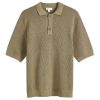 Sunspel Melrose Knitted Polo Shirt