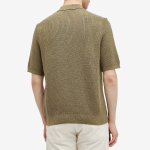 Sunspel Melrose Knitted Polo Shirt