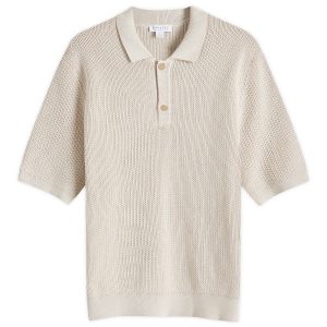 Sunspel Melrose Knitted Polo Shirt