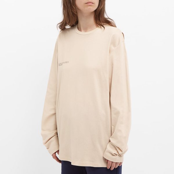 Pangaia Long Sleeve Organic Cotton C-Fibre T-Shirt