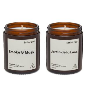 Earl of East Smokey Scent Pairing Companion Candle Set