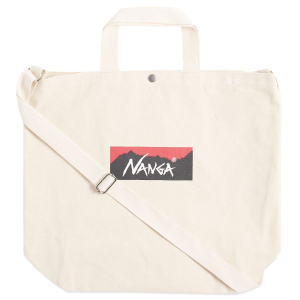 Nanga Logo 2 Way Canvas Tote