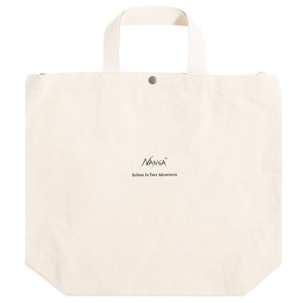 Nanga Logo 2 Way Canvas Tote