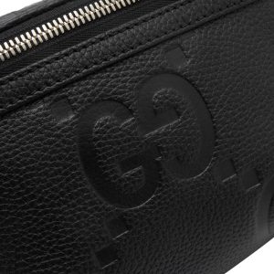 Gucci Embossed GG Leather Waist Bag