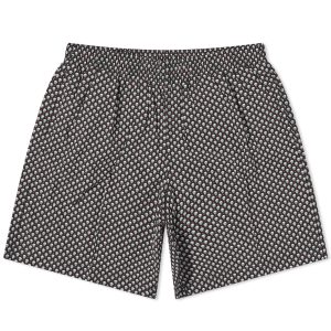 Alexander McQueen Polka Dot Skull Swim Short