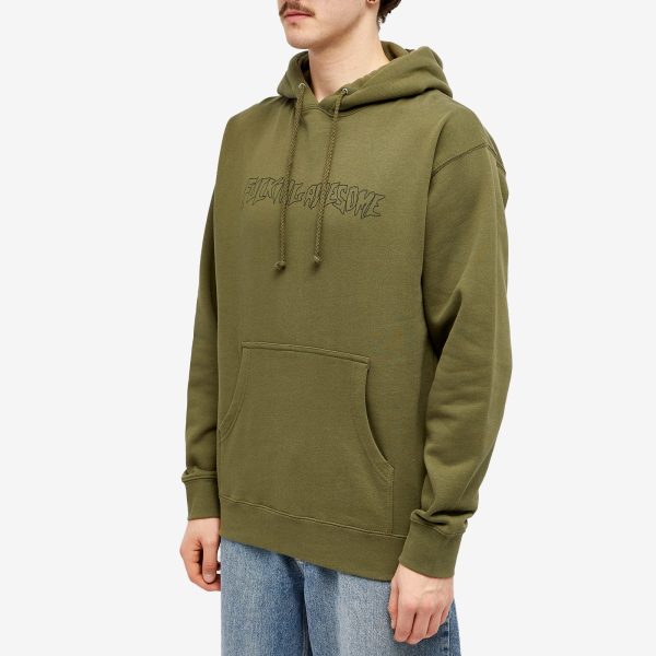 Fucking Awesome Outline Stamp Logo Hoodie