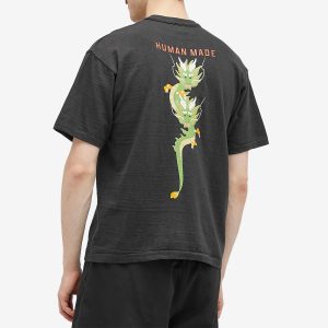 Human Made Dragon Back Print T-Shirt