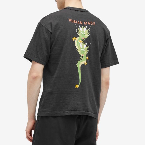 Human Made Dragon Back Print T-Shirt