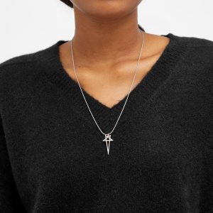 Rick Owens Pentagram Charm Necklace